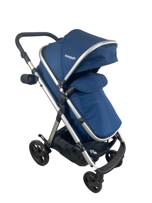 used Mompush Meteor 2 Stroller, Navy Blue, 2022