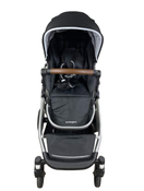 secondhand Mockingbird Single to Double Stroller, 2022, Silver with Penny Leather, Watercolor Drops, Black