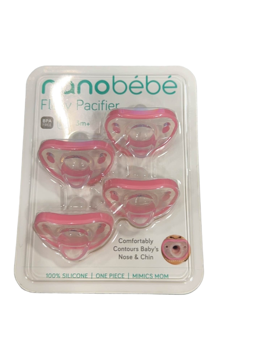 used Nanobébé Flexy Pacifier 4 Pack