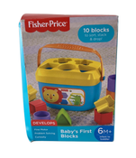 used Fisher Price Brilliant Basics Baby’s First Blocks