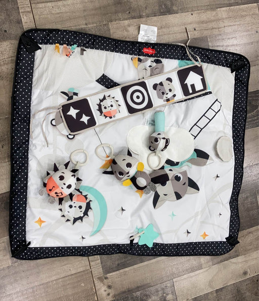 used Tiny Love Black & White Gymini Activity Playmat, Magical Tales, Missing toys