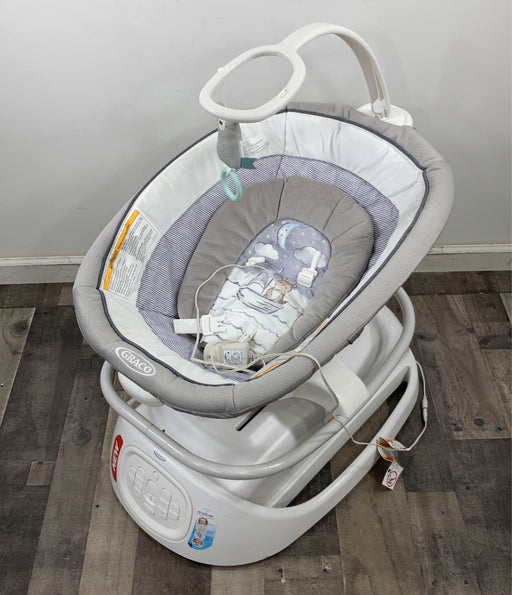 used Graco Sense2Soothe Baby Swing With Cry Detection Technology