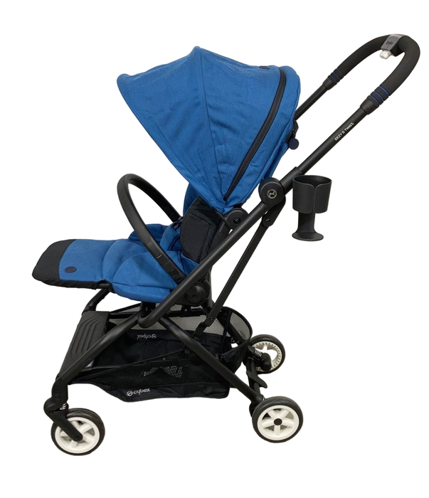 secondhand Cybex Eezy S Twist2 Stroller, 2020, Navy Blue