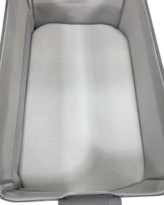 Shop Venice Child California Dreaming Portable Bedside Bassinet, Grey/Wood at GoodBuy Gear