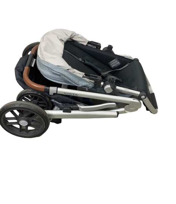 secondhand UPPAbaby VISTA V2 Stroller, 2019, Gregory (Blue Melange)