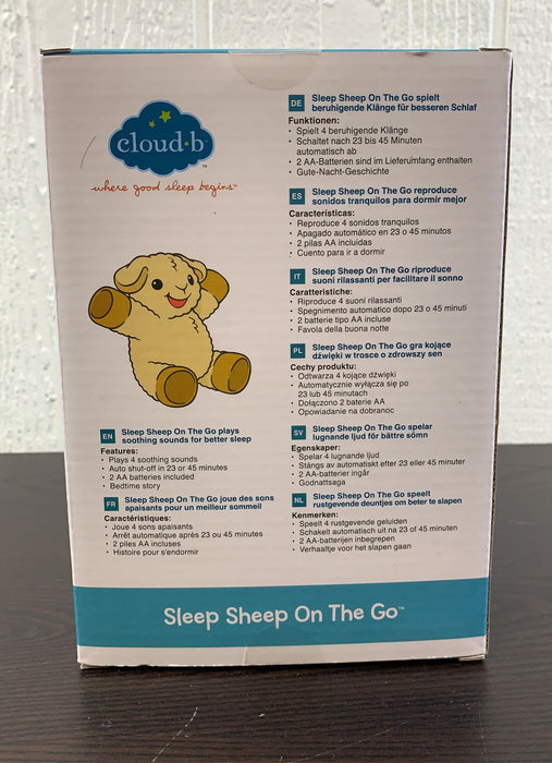 secondhand Cloud B Sleep Sheep On-the-Go Sounds Soother