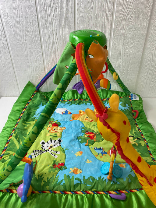 used Fisher Price Rainforest Melodies and Lights Deluxe Gym