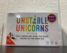 used Unstable Games Unstable Unicorns