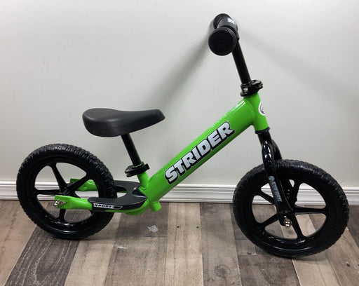 used Strider Balance Bike 12 Sport, Green