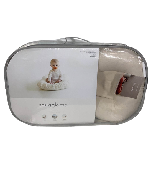 used Snuggle Me Organic Sensory Infant Lounger, Natural