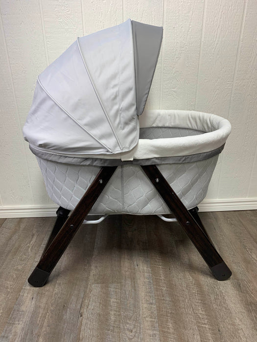 used Ingenuity Foldaway Rocking Wood Bassinet