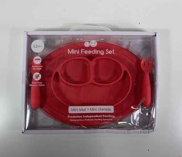 ezpz - Mini Feeding Set Coral