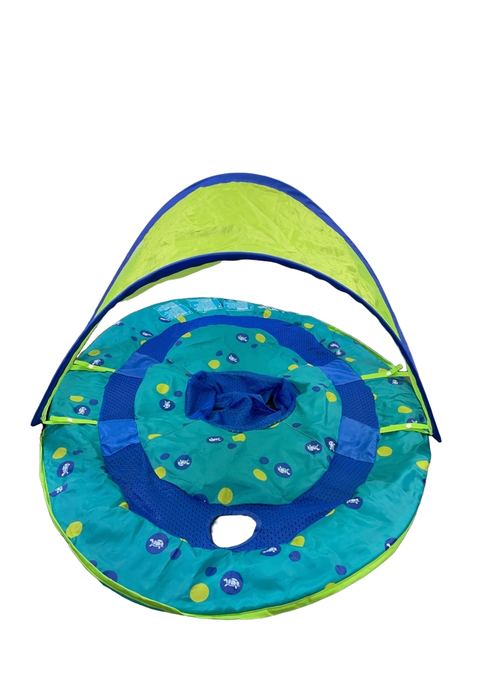 secondhand SwimWays Baby Spring Float with Sun Canopy