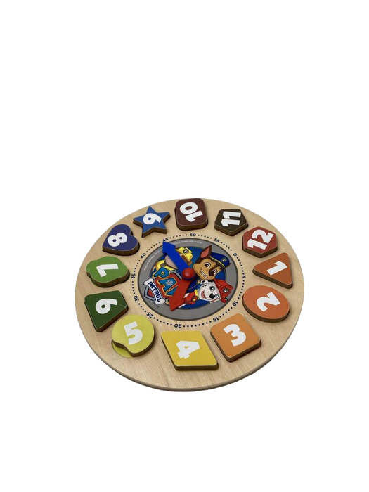 secondhand PAW Patrol Shape Sorter Clock