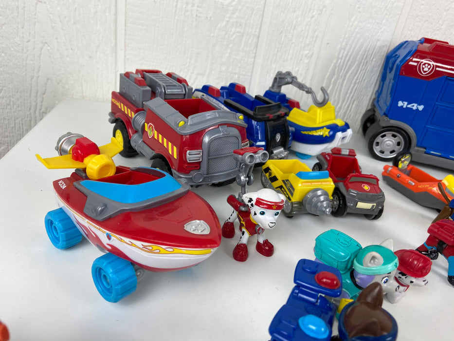 used BUNDLE Paw Patrol Toys