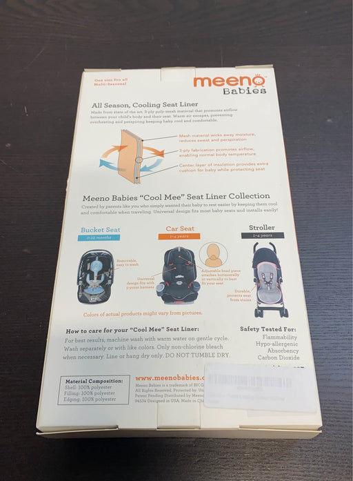 secondhand Meeno Babies Cool Mer Stroller Liner