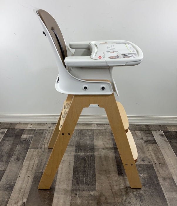 secondhand OXO Tot Sprout High Chair, Taupe/Birch