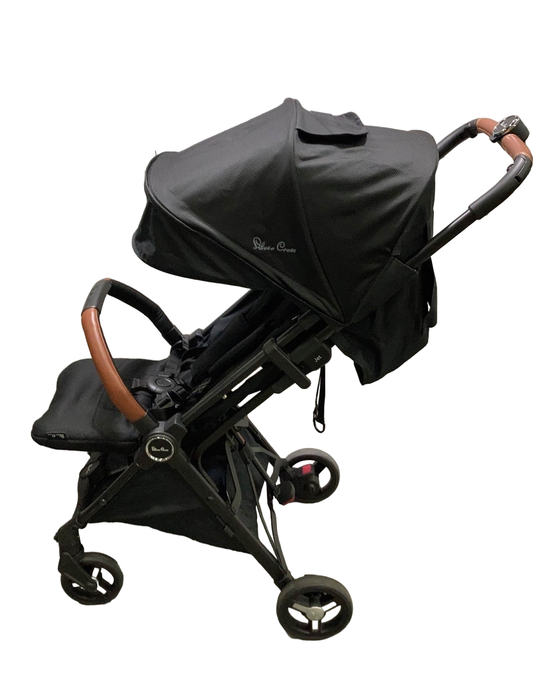 secondhand Silver Cross Jet Compact Stroller, 2021, Black