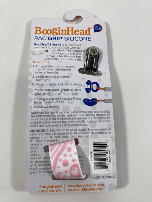 secondhand BooginHead Silicone Pacifier Clips