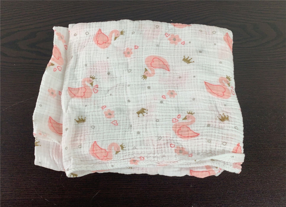 used Lulujo Muslin Swaddle Blanket