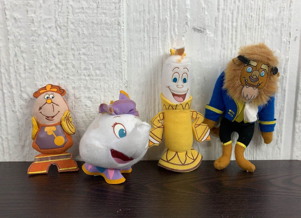 used Disney Finger Puppets, Beauty and the Beast