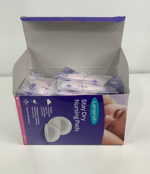 Lansinoh Stay Dry Disposable Nursing Pads, 100 pack