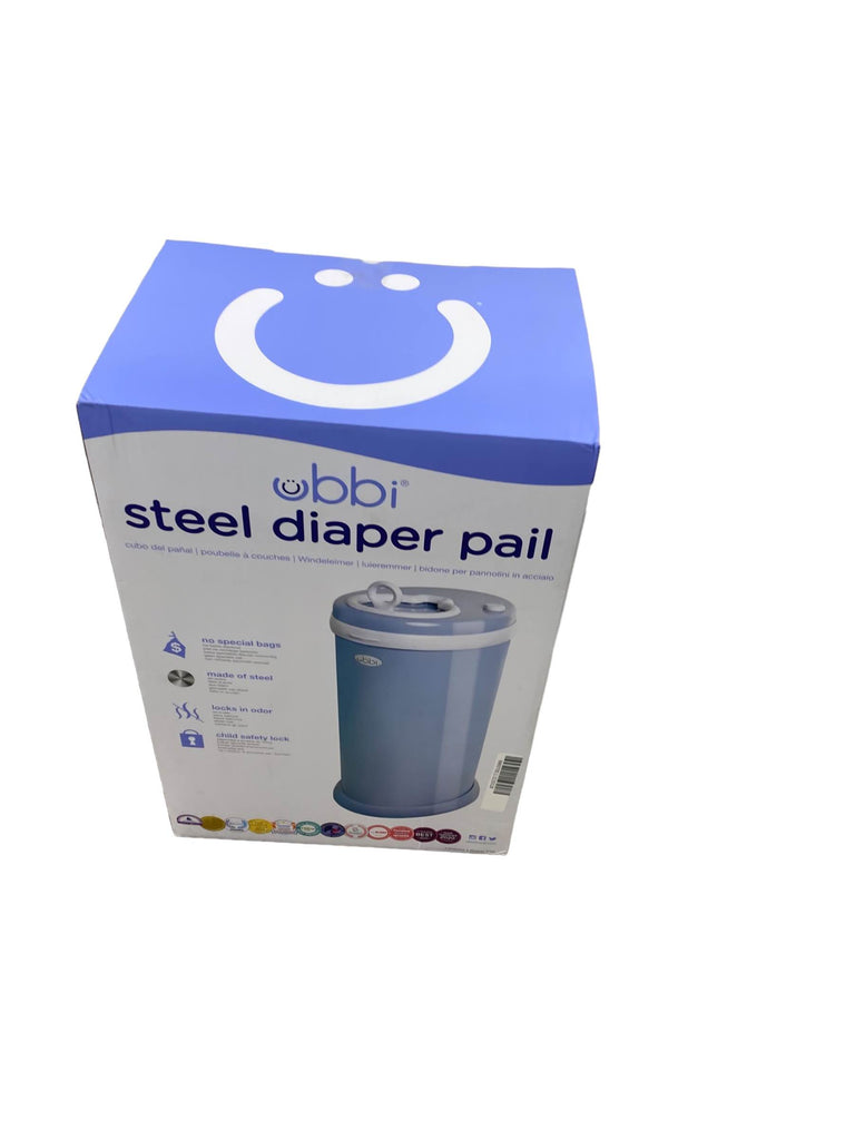 Ubbi Diaper Pail, Cloudy Blue