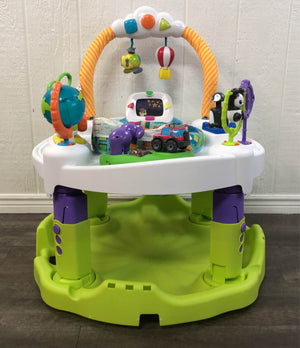 Evenflo exersaucer triple fun hot sale world explorer activity center