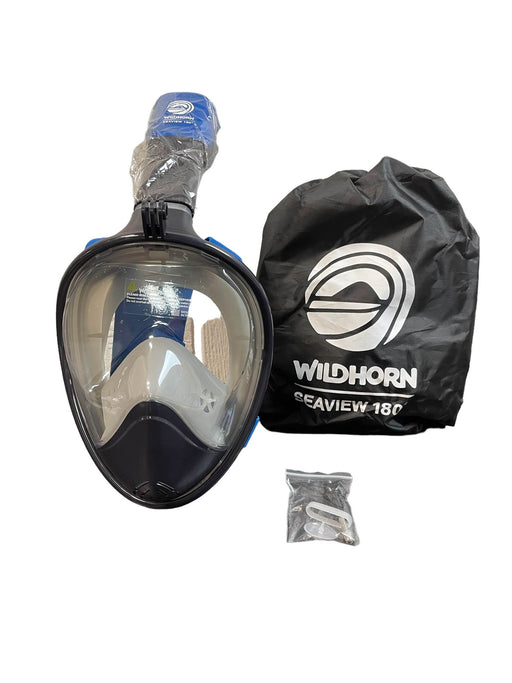 used Wildhorn Full Face Snorkel Mask, L/XL