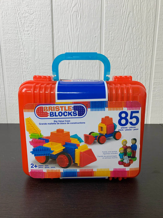 used Battat Value Case Of Bristle Blocks