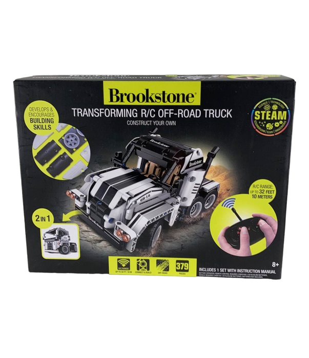 used Brookstone Build Your Own Transforming RC Off Road Truck