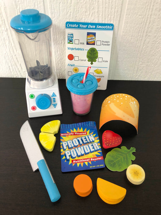 used Melissa & Doug Smoothie Maker Blender Set