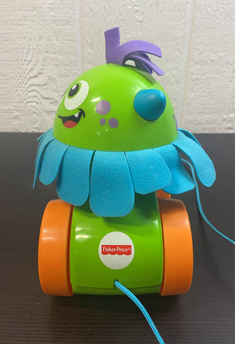 secondhand Fisher Price Walk & Whirl Monster