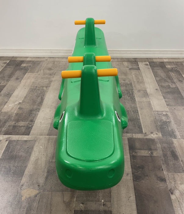 secondhand Little Tikes Teeter Totter, Alligator