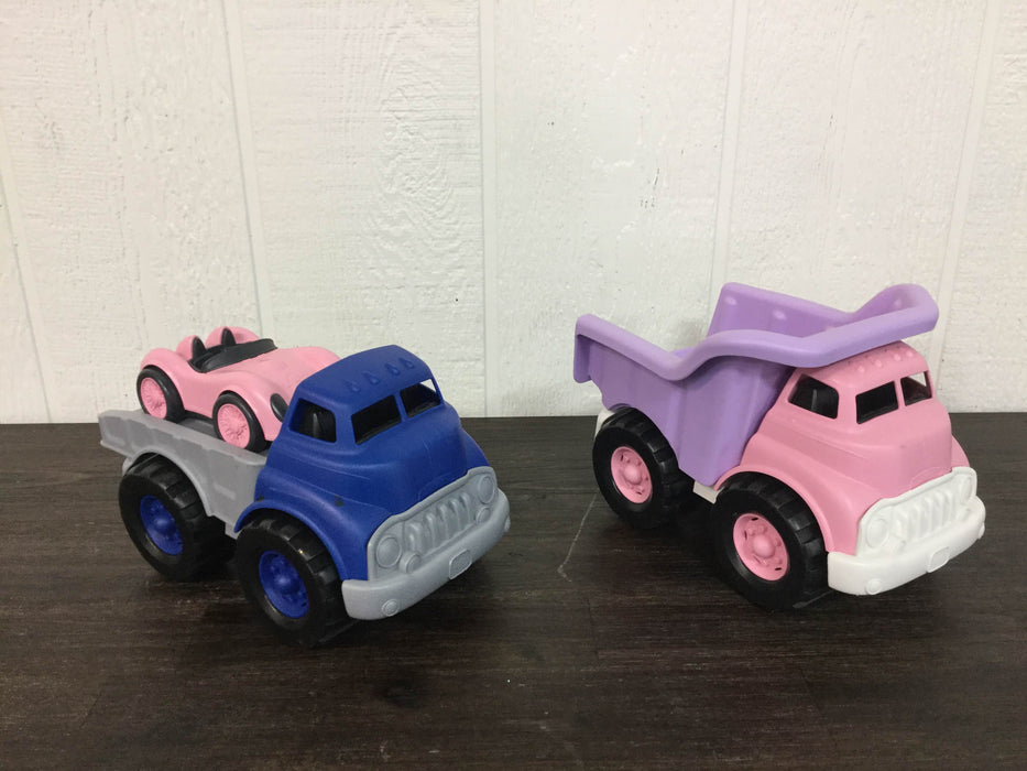 secondhand BUNDLE Green Toys Trucks