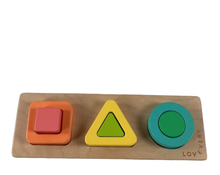 used Lovevery Geo Shapes Puzzle