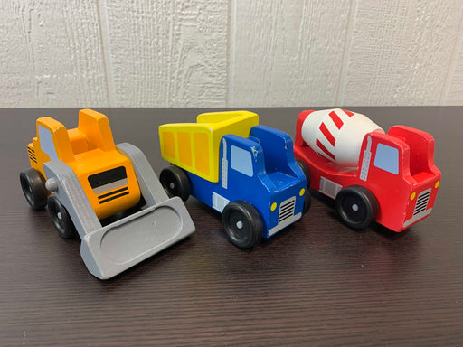 used Melissa & Doug Construction Vehicle Wooden Playset