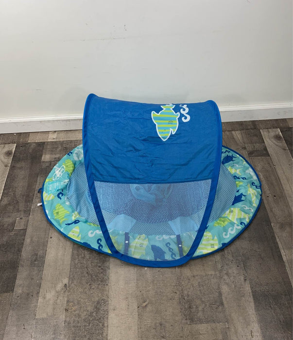 secondhand SwimWays Baby Spring Float with Sun Canopy