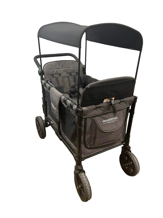 used Wonderfold W4 Elite Stroller Wagon, Charcoal Gray, 2022