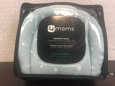 used 4Moms Reversible Newborn Insert, Cool Mesh Green/Grey