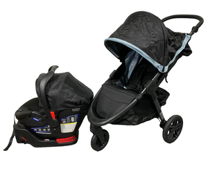 Britax B-Free & B-Safe Gen2 Flexfit+ Travel System, Midnight, 1