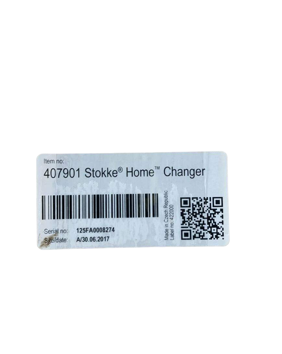 Shop Stokke Home Changer With Mattress, White, V2 at GoodBuy Gear