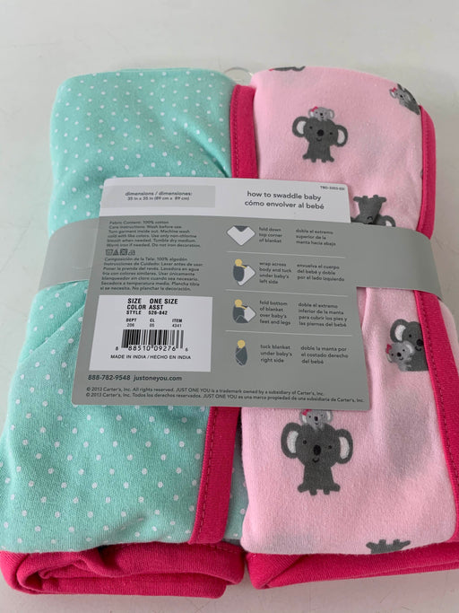 secondhand Carter's Swaddle Blankets