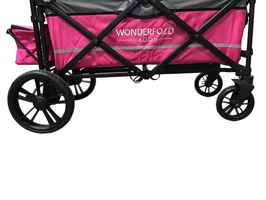 used Wonderfold X2 Push + Pull Double Stroller Wagon, Pretty-n-Pink, 2019