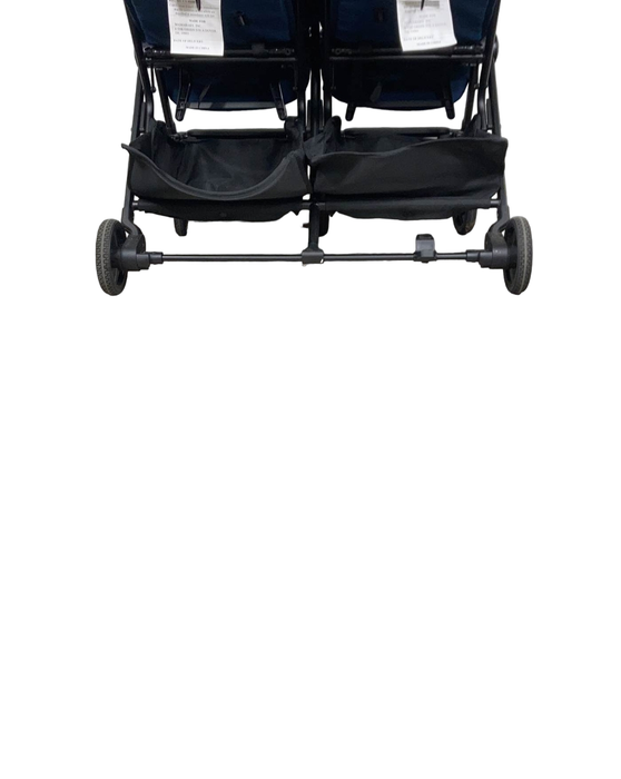 Mompush Lithe Double Stroller, 2021, Navy