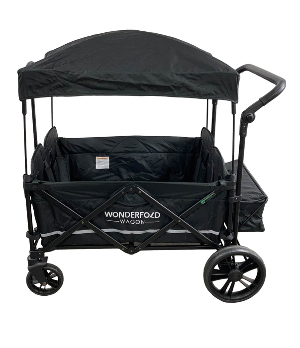 secondhand Wonderfold X4 Push & Pull Quad Stroller, 2021, Black