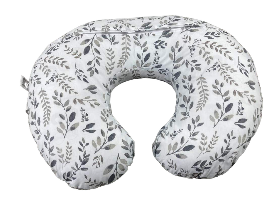 Shop Boppy Nursing and Infant Support Pillow, Grey Taupe Leaves at GoodBuy Gear