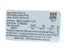 Shop Graco Modes Carry Cot, Black at GoodBuy Gear