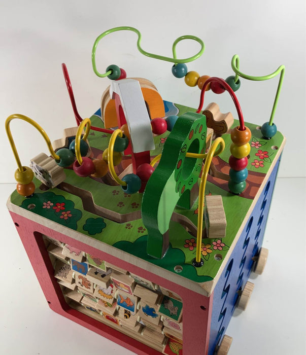 Shop Battat Wooden Activity Cube at GoodBuy Gear