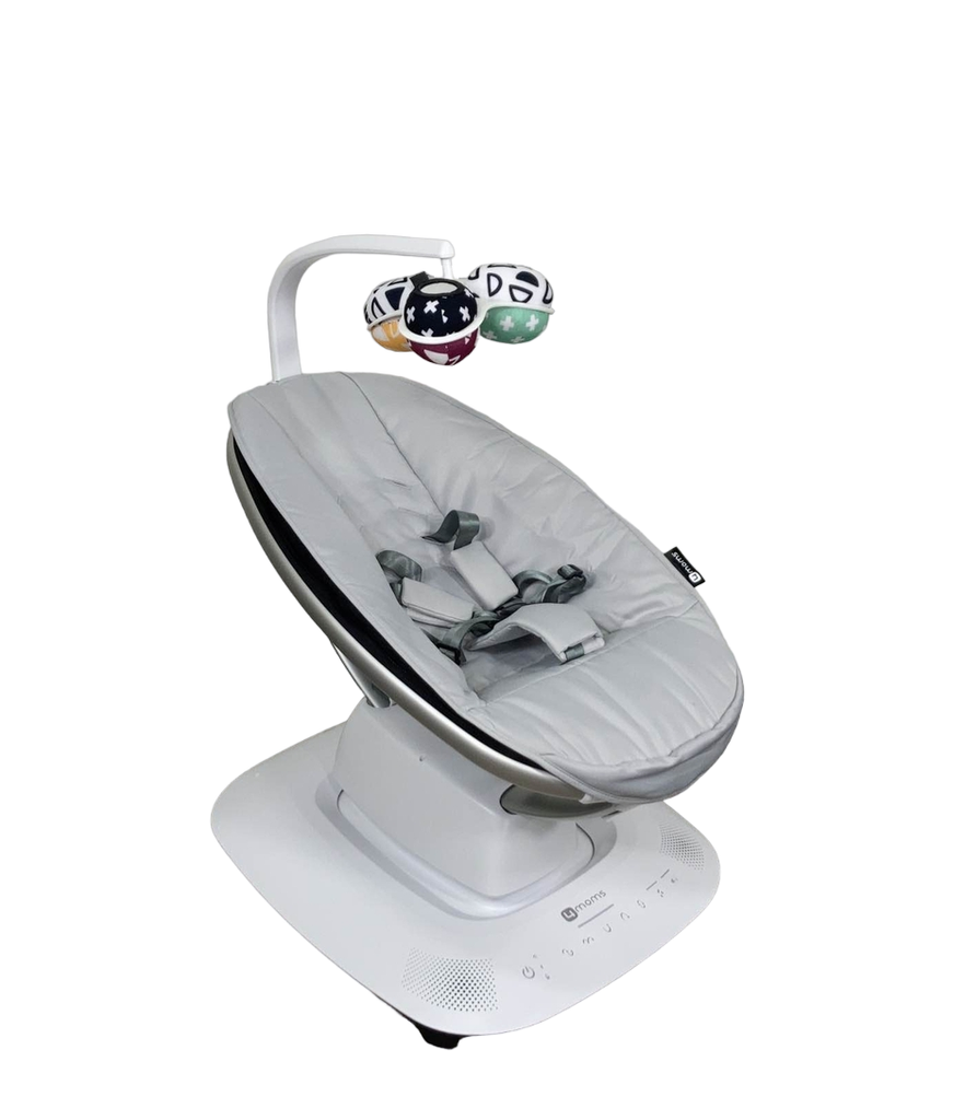 Momma Rue Swing 4moms MamaRoo Multi-Motion Baby Swing, Grey Classic